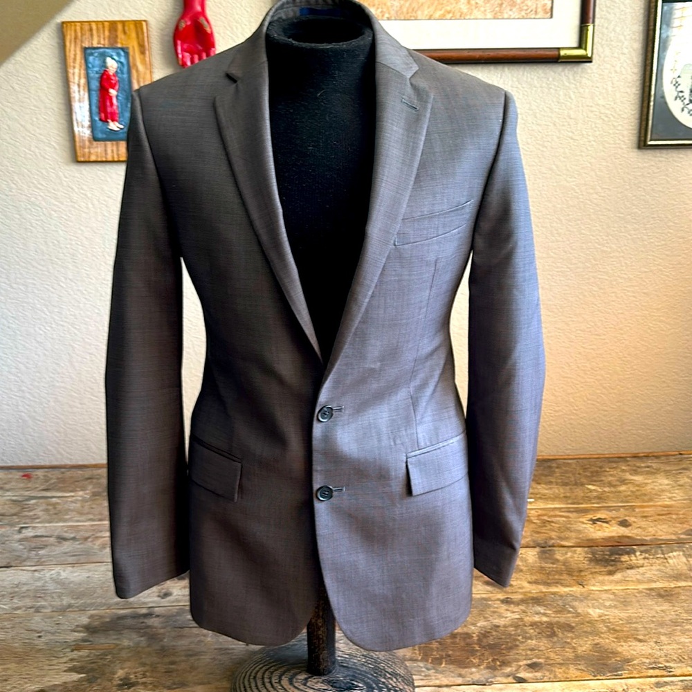 Ryan Seacrest Blazer 100%wool 38R Dry Clean Only
